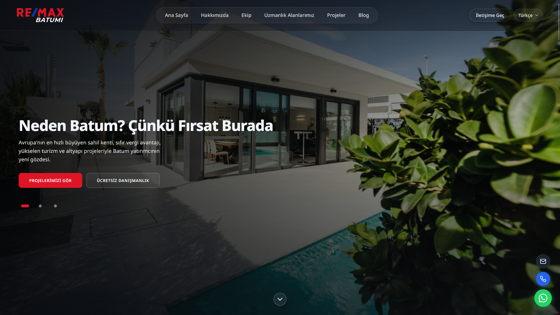Remax Ambassador Batumi web sitesi referansı