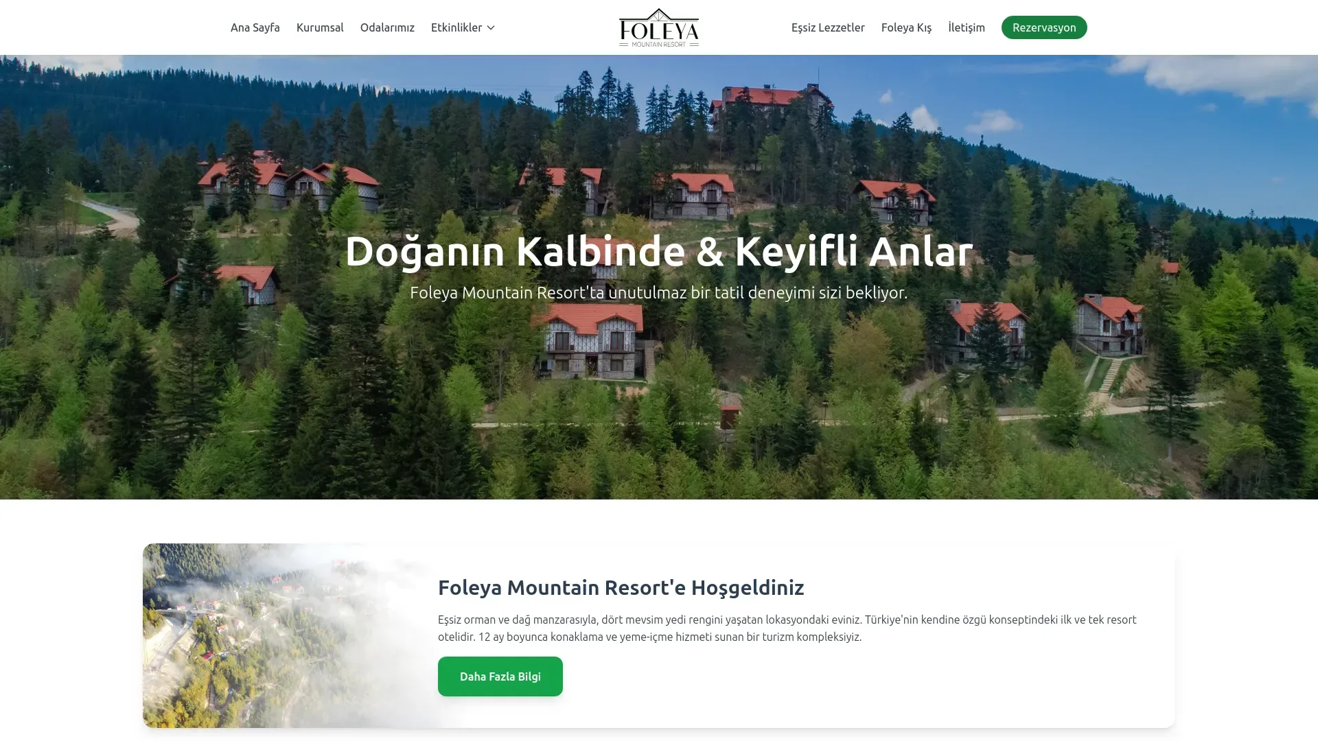 Foleya Hotel & Resort web sitesi referansı